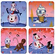 Gary Baseman Coaster Set